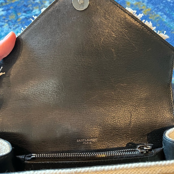 YSL CANVAS COLLEGE BAG - Picture 15 of 15